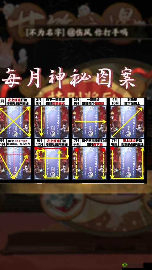 阴阳师11月神秘图案公布，探索与解析